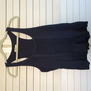 Hollister tank top dark blue Medium